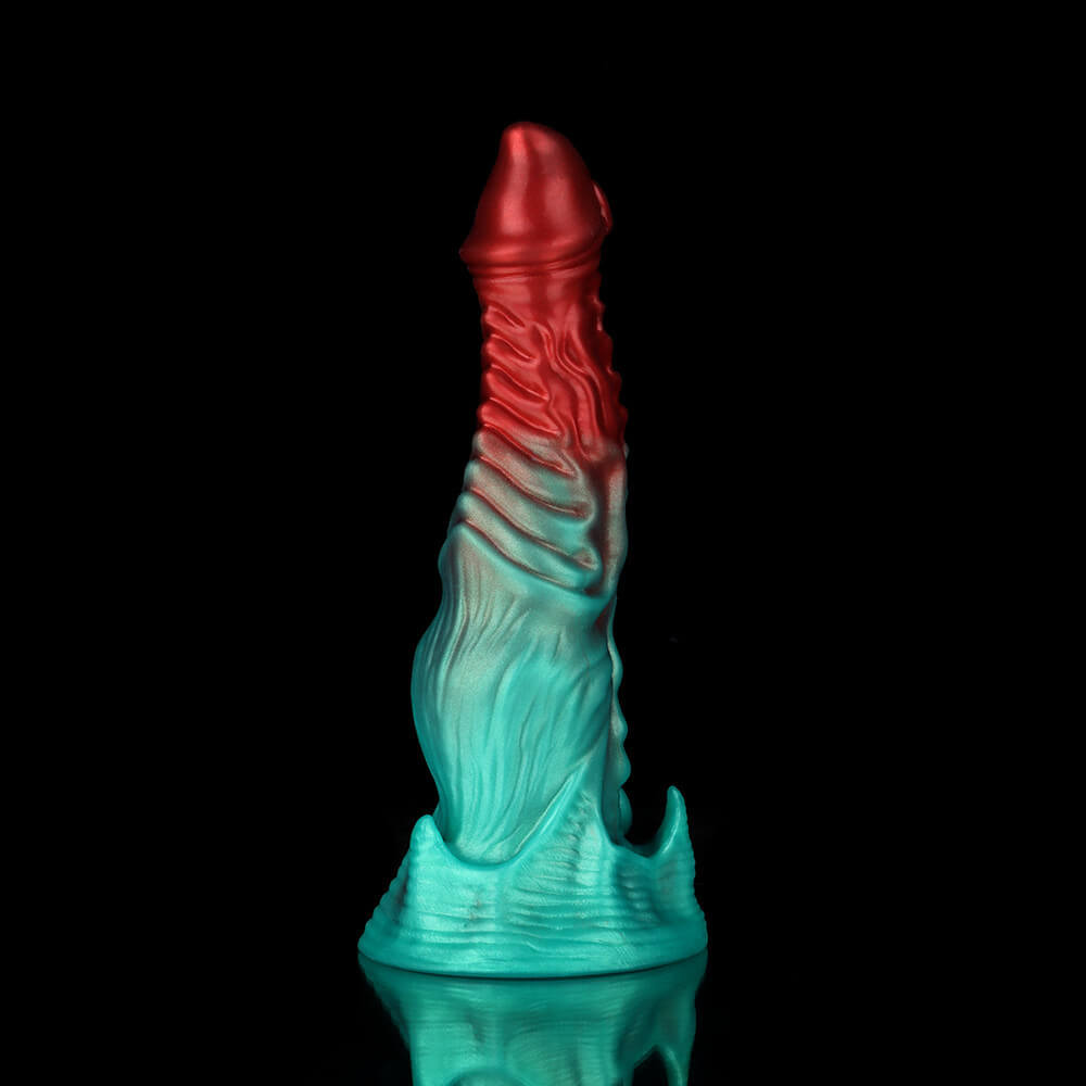 Vrythyss-Wyrm-Chroma-Dildo-Fantasy-Dragon-Scales-Beast-Dildo-Brand (7) Vrythyss Fantasy Wyrm Dildo With Chroma Scales - Dual-Temperature Dragon Texture Adult Toy | Beast Dildo Brand
