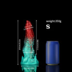 Vrythyss Dragon Dildo-Fantasy Wyrm Sex Toy | Beast Dildo™ 9 Vrythyss Fantasy Wyrm Dildo With Chroma Scales - Dual-Temperature Dragon Texture Adult Toy | Beast Dildo Brand